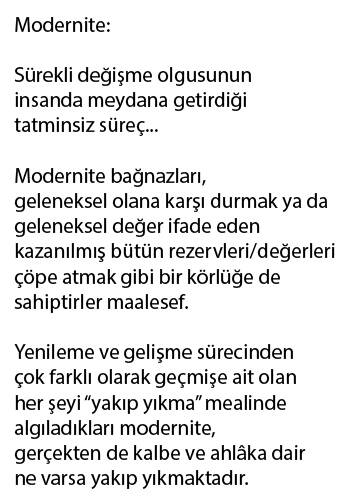 MODERNİTE MAĞDURU - 2