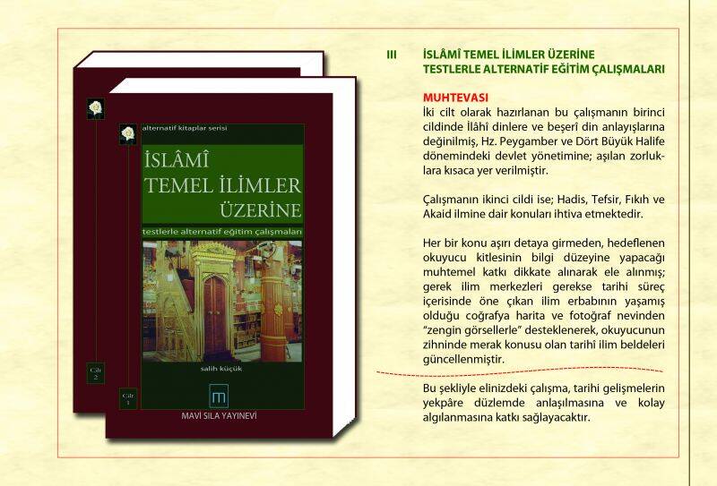 İslamî Temel İlimler Üzerine Testlerle Alternatif Eğitim Çalışmaları - 2